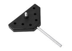 7 hole adhesive block